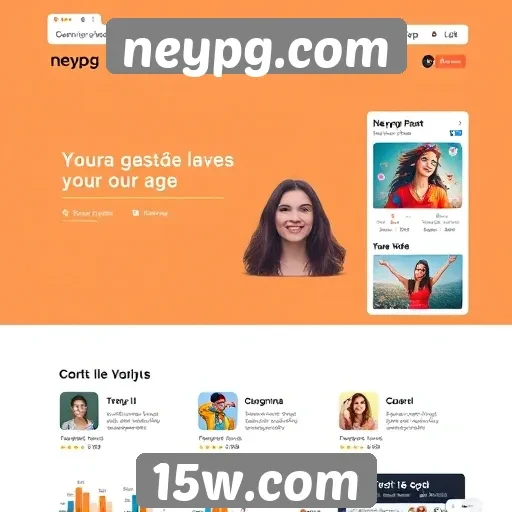 Análise da interface do usuário do site neypg.com